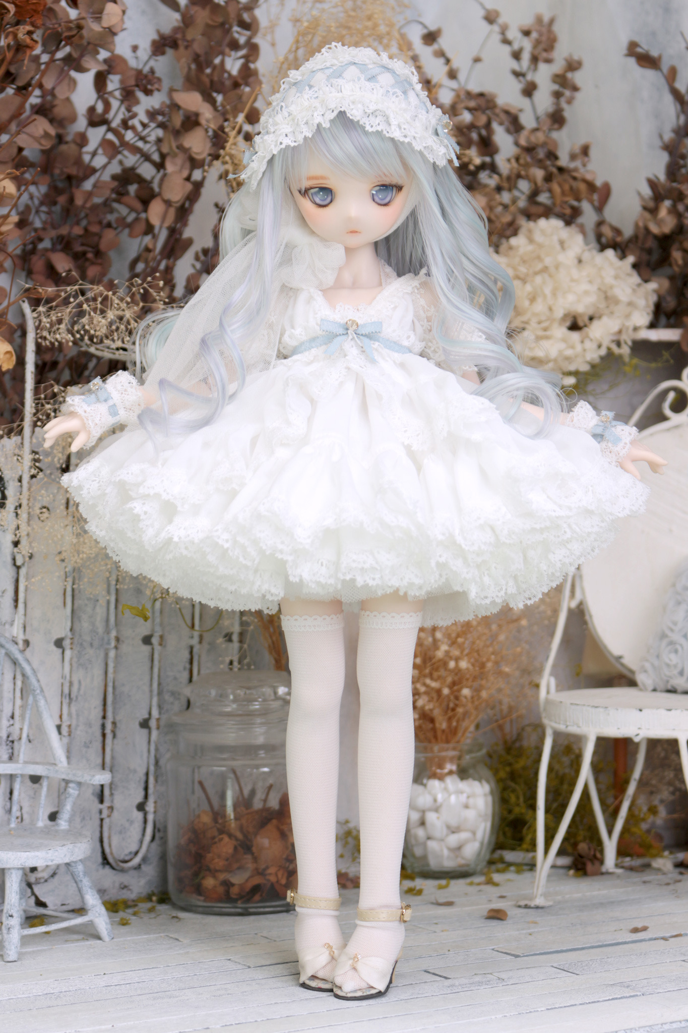 MDD用 シフォンベビードールセット【ホワイト】: MILKDOLLblog